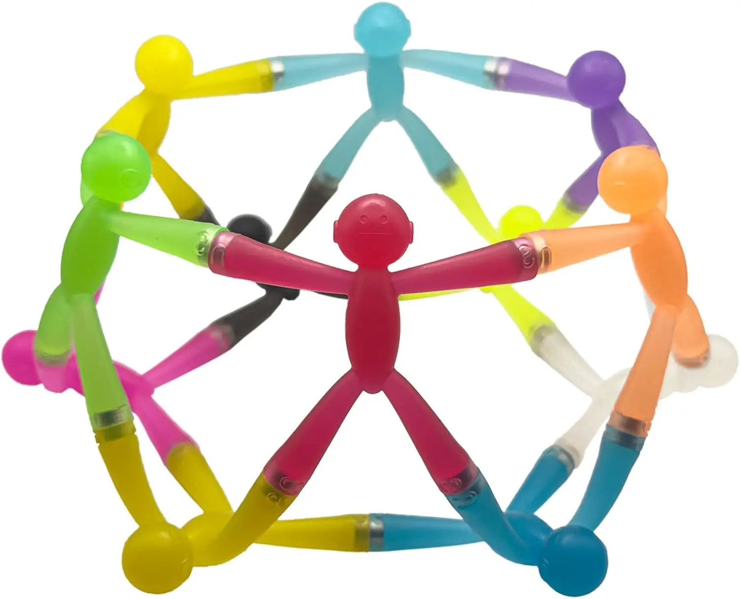 

Магнитные фигурки с улучшенной ручкой для детей 3-8 лет и малышей | Набор многофункциональных магнитов непрозрачных цветов из 10 предметов для путешествий, дороги