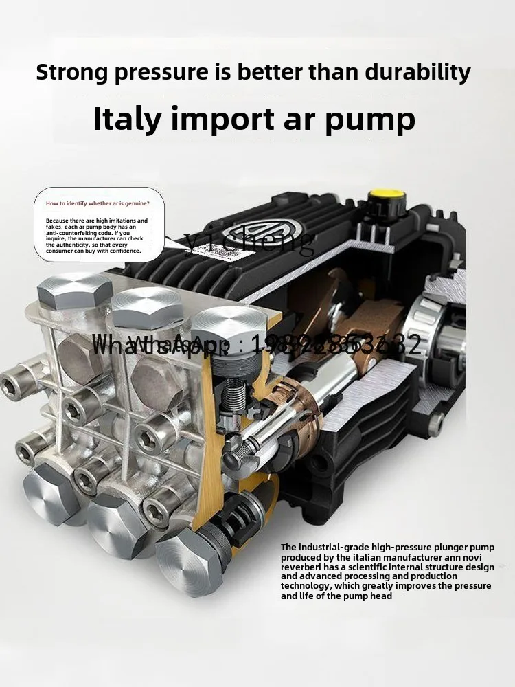 A1  industrial grade 500kg ultra-high pressure cleaner 380v commercial car washing machine high power water gun AR pump