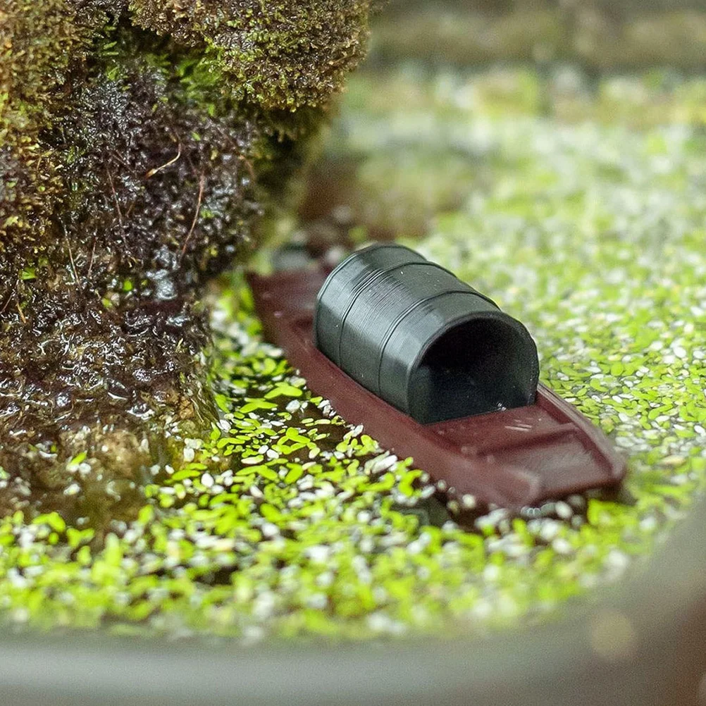 زخرفة قارب مصغر قارب صيد صيني عتيق لبيت الدمى حديقة خزان الأسماك المناظر الطبيعية الصغيرة الديكور البلاستيك بونساي