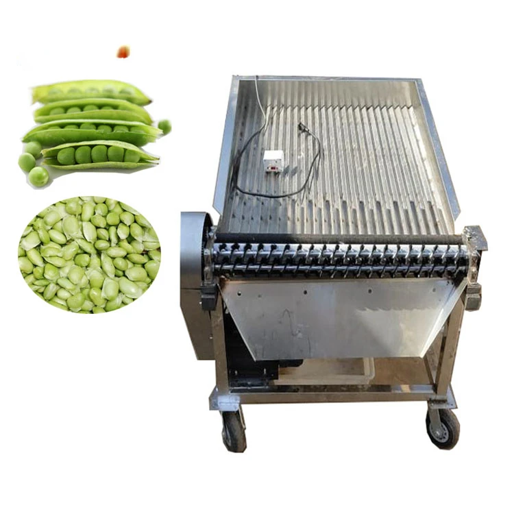 300kg pea pod shelling machine/green bean sheller /Green Bean Guandu Peeling machine