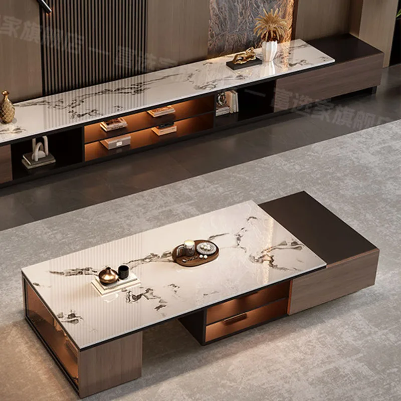 Mesa de centro europeia exclusiva, decoração retangular, simples, vintage, profissional, mesa lateral grande, móveis modernos