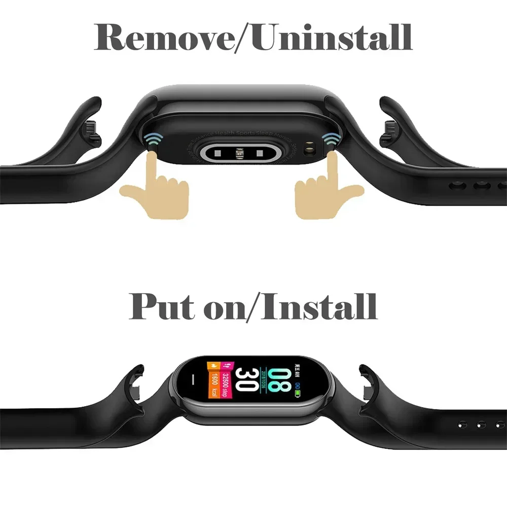 Sport Silicone Strap for Xiaomi Mi Band 9 NFC Replacement Bracelet Belt for Xiaomi Mi Band 8/9 Wriststrap Smartwatch Accessories image 6