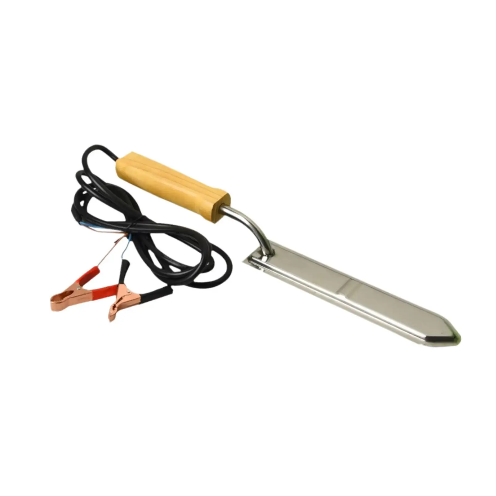 

Electric Honey Cutter Farm with Wood Handle Bee Supplies Professional Beekeeping Supplies Heating Honey Scraper Stainless Steel