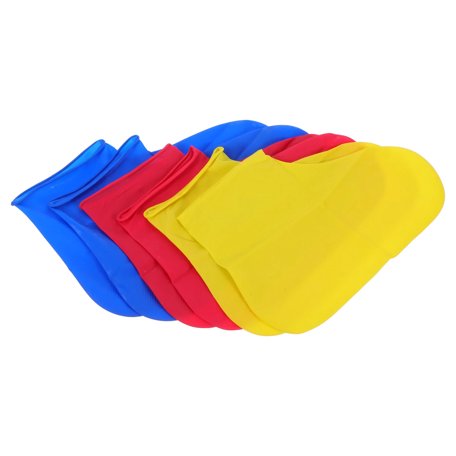 3 Pair Anti- Slip Shoe Covers Outdoor Protector for Rain Shoes Silicone Anti-slip Water Proof Travel