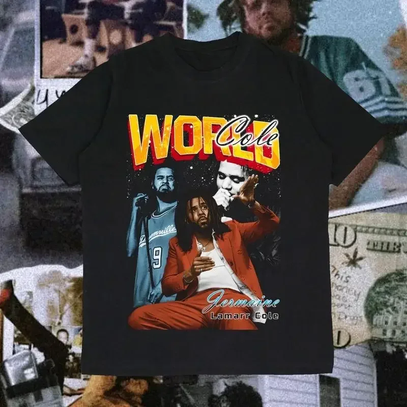 J cole Hip Hop T-Shirt Cotton Tee For Men All Size S-234Xl