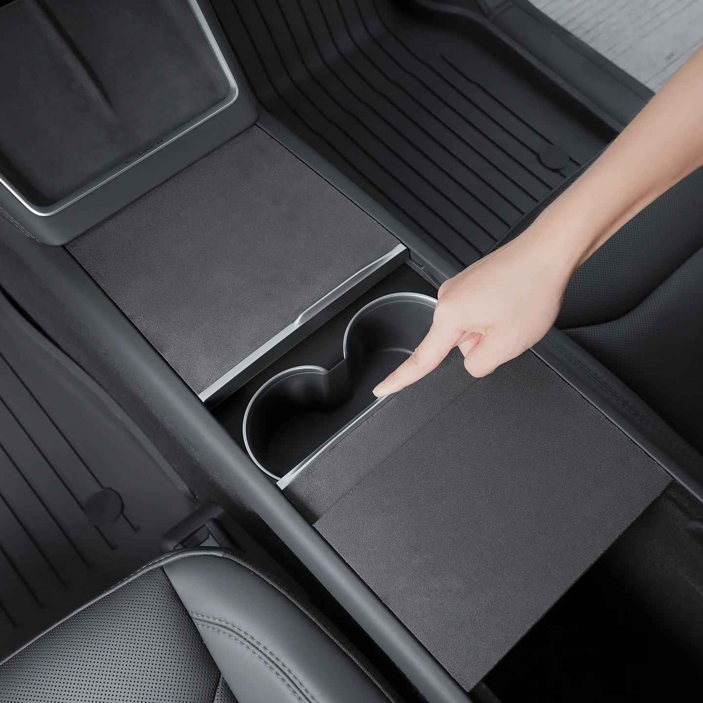 Geeignet für Tesla YL Aktualisiertes Model Y Neue 3 Mittelkonsolen-Schutzfolie Innenverkleidungs-Aufkleber Modifikation – Detail 4