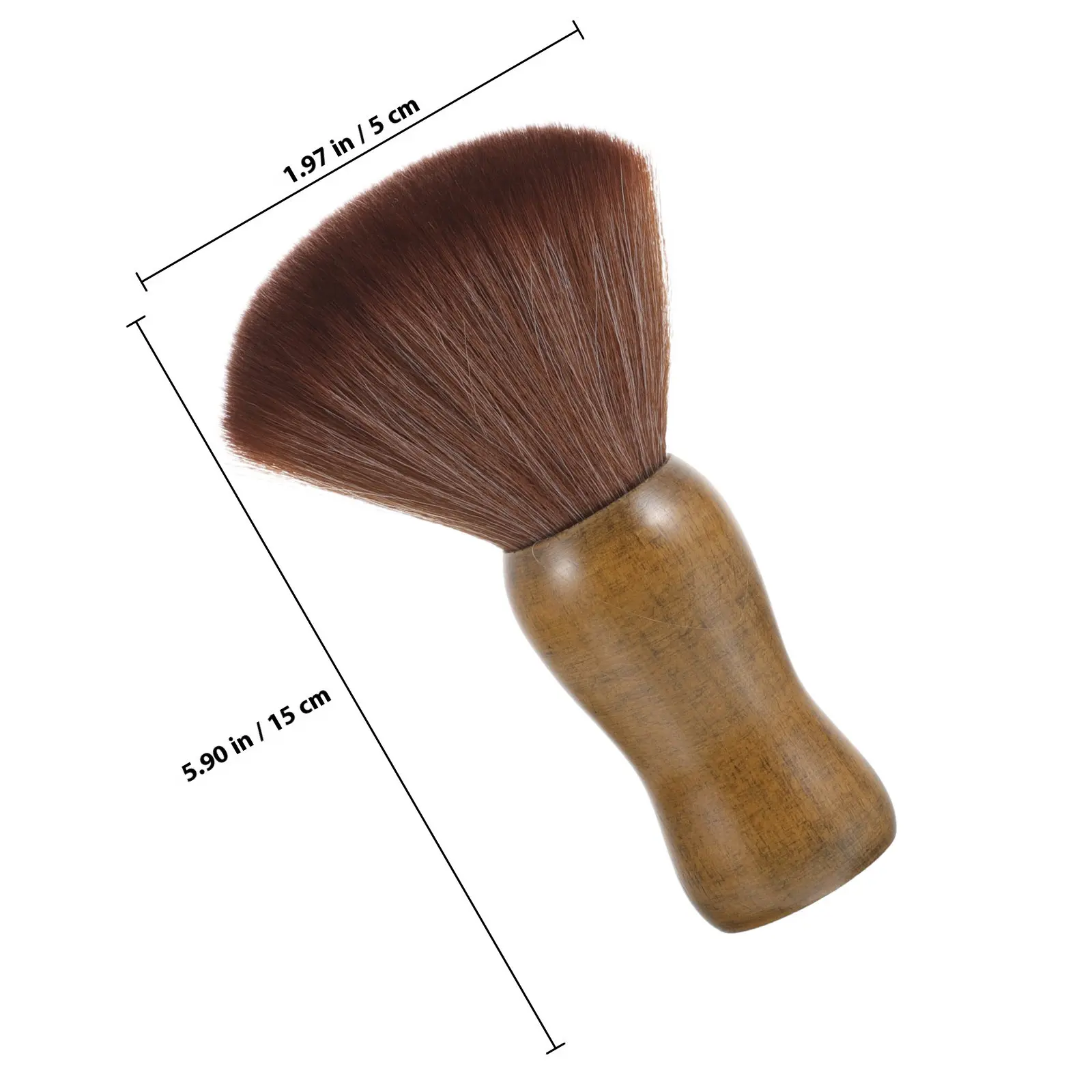 1Pcs Premium Beard Brush for Men Fine Bristles Shaving Lather Generator Portable Wooden Handle Mustache Goatee Whiskers Care