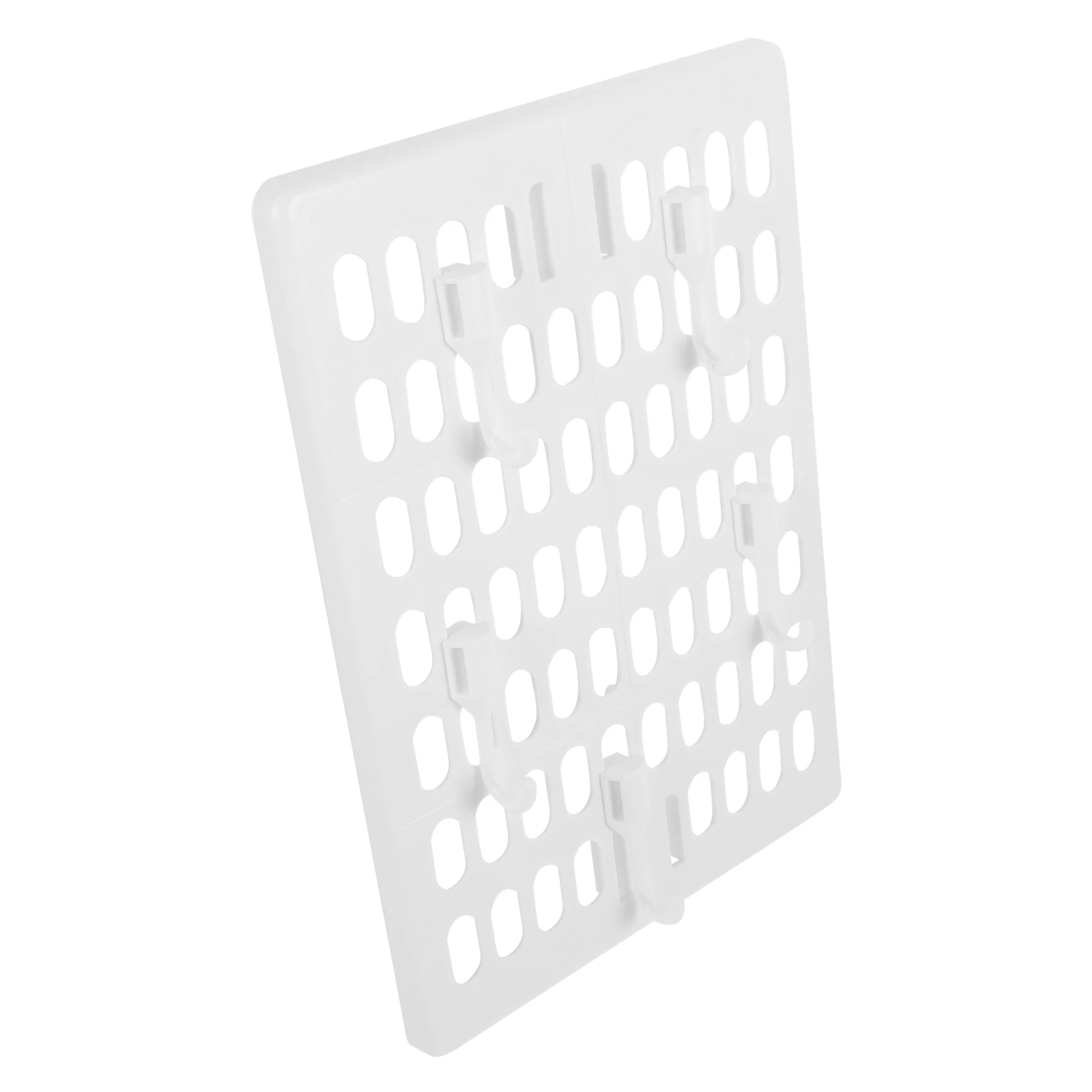 

1Set Peg Board Wall Storage Rack Plastic Pegboard Organizer Tool Organizer Garage Craft Room Display Panel Peg Board