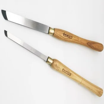 HSS negative rake scraper wood chisel 12mm/22mm width arc beveled chisel hand woodworking lathe tool