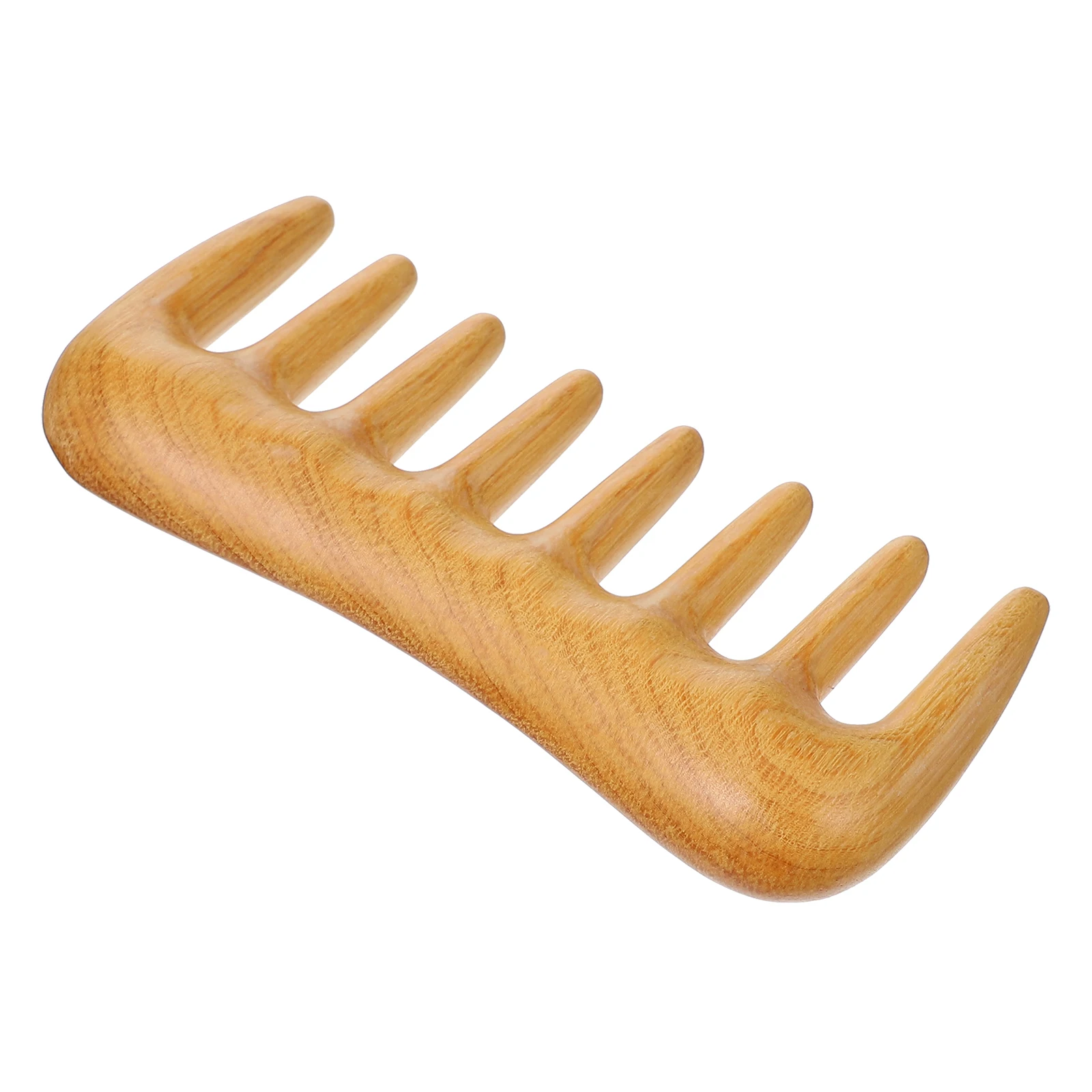 

Wooden Comb Wide Tooth Massage Hairdressing Combs Ergonomic Durable Smooth Edges Multi purpose Portable Safe Comfortable Gift
