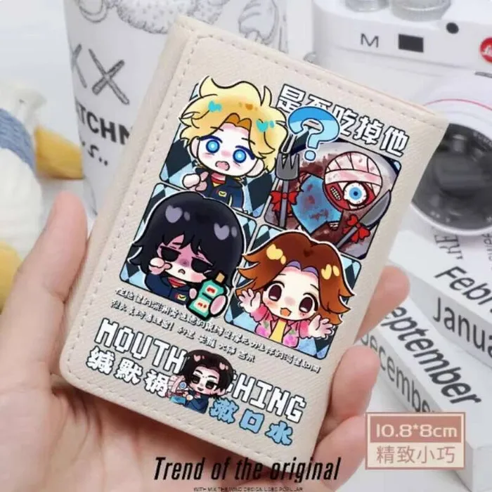 

Anime Mouthwashing Fashion Wallet PU Purse Card Coin Hasp Money Bag Cosplay Gift B2153 hit