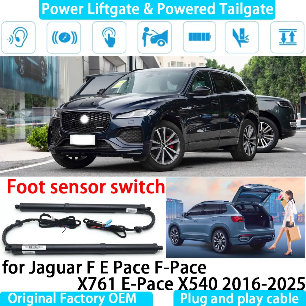 

for Jaguar F E Pace F-Pace X761 E-Pace X540 Automatic Electric Power Liftgate Powered Tailgate Strut Tail Gate Lift System