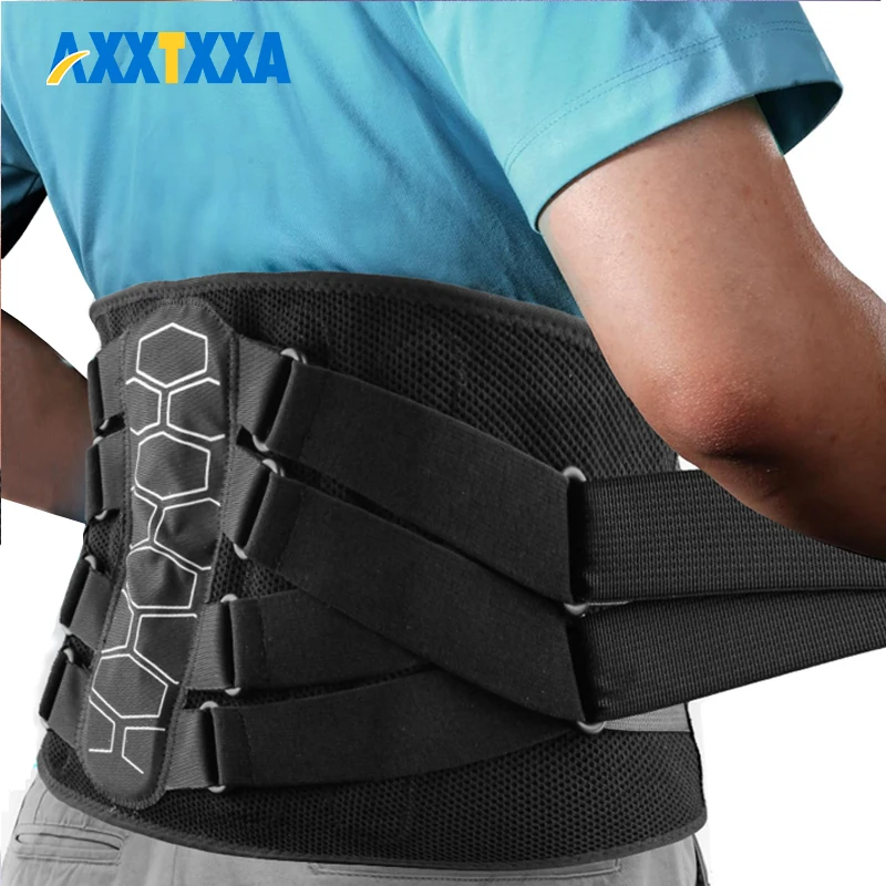 

1PCS Back Brace for Lower Back Pain - Lumbar Support Belt for Men & Women - Bionic Spine Design for Sciatica, Herniated Disc