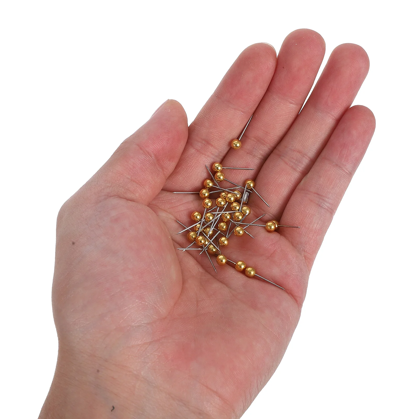 200 pcs Golden Earth Push Pins Round Head Thumbtacks For Wall Bulletin Board Cork Board Pins Office School Home Map Tacks Poster