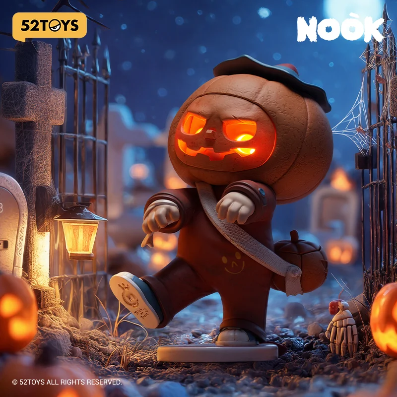 

52TOYS NOOK 150% ограниченная серия — тыквенное озорье, высота около 14 см