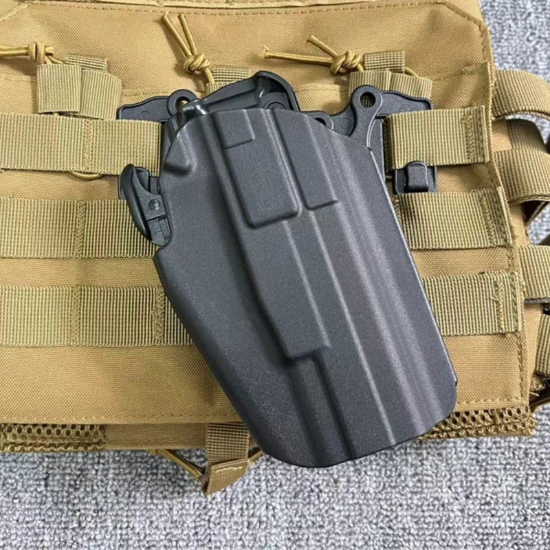 Tactical Gls Pro-Fit Gun Holste Plastic Steel Quick Release Glock Waist Chest Hanging Quick Draw Holster For M92/1911/P226/579