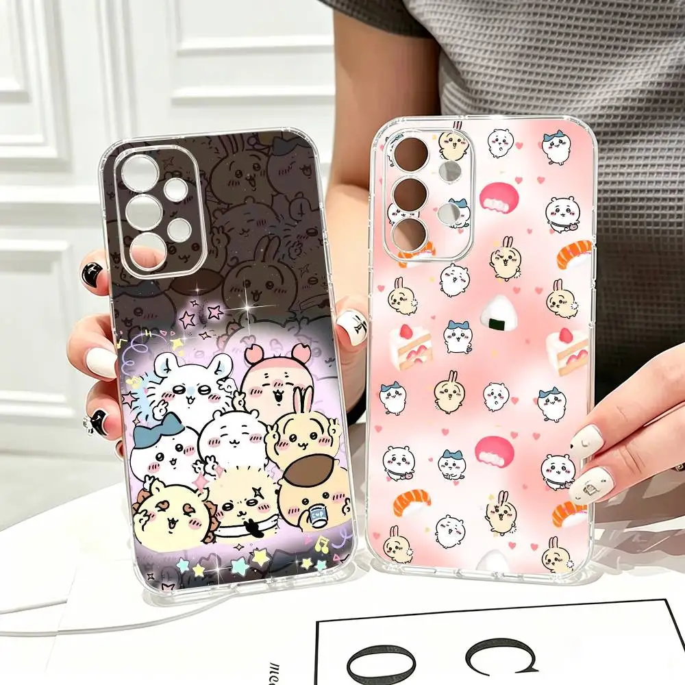 C-Cute for C-C-Chiikawas  Phone Case For Samsung S25,S24,S21,S22,S23,S30,Ultra,S20,Plus,Fe Transparent Cover