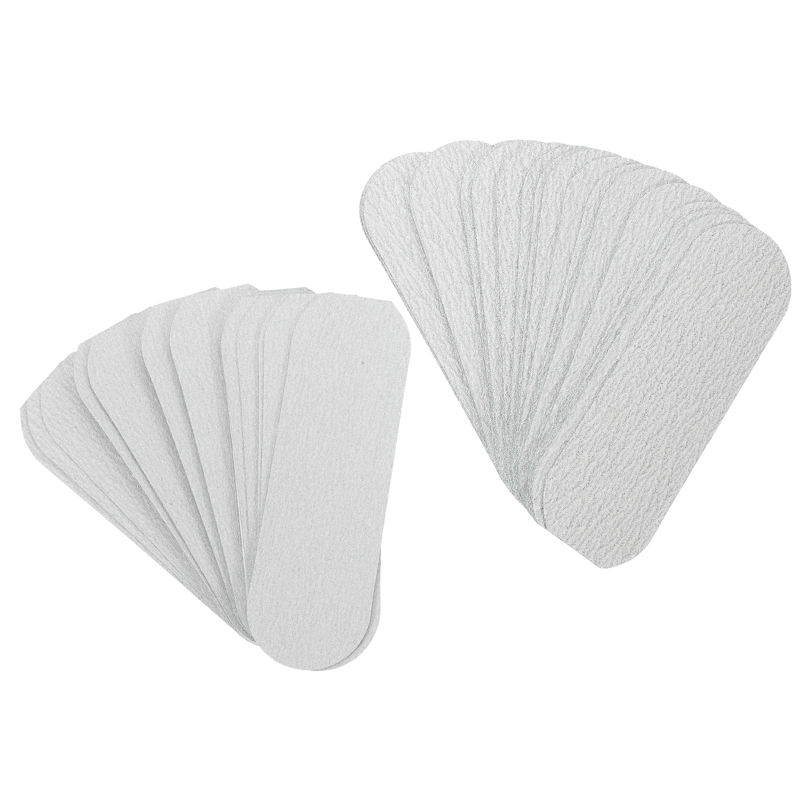 

50pcs Large Grey Foot Files Callus Remover Dead Skin Sheets Pedicure Refills Nail File Tools Accessories Care