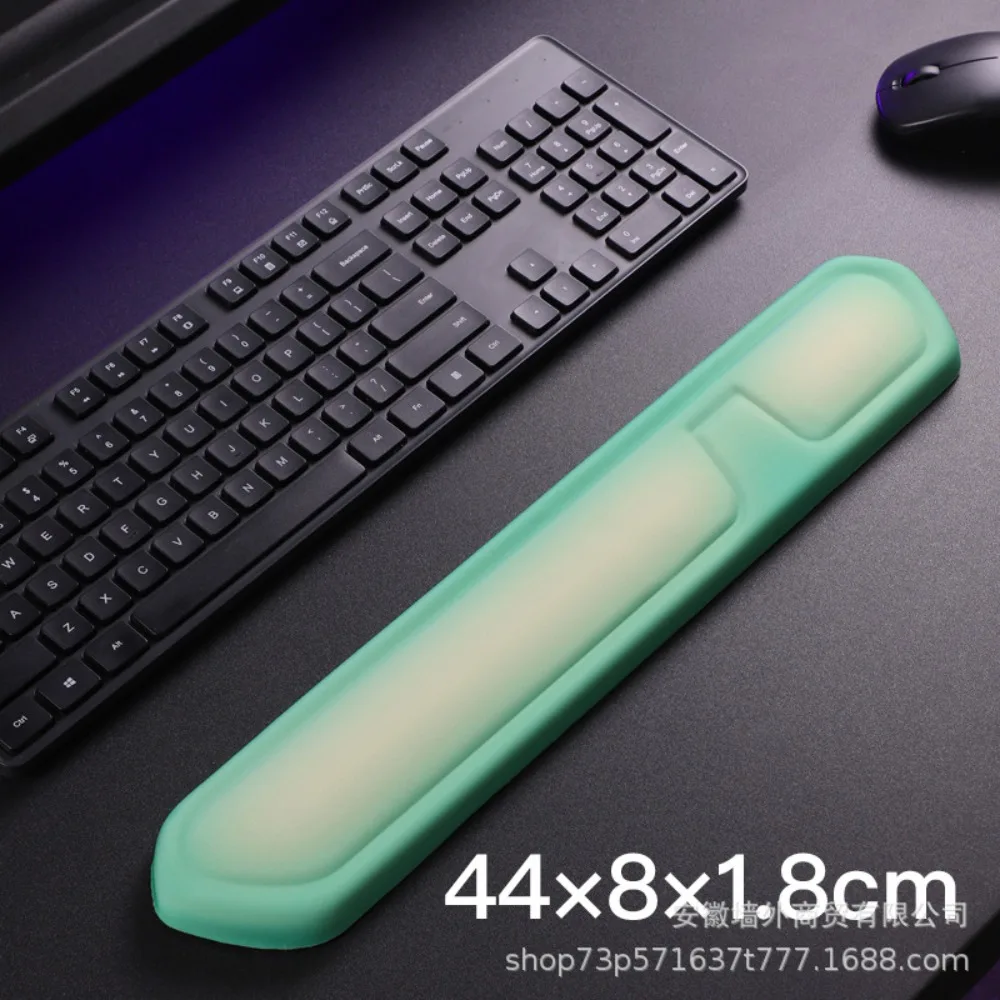 

Креативный эргономичный градиентный коврик для подставки для запястья, облегчение боли, силиконовый коврик для поддержки запястья, мягкий противоскользящий коврик для мыши, универсальный