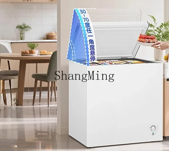 ZYY فريزر منزلي وتجاري يحافظ على الطازجة وتجميد ثنائي الغرض، وثلاجة موفرة للطاقة وتقليل الصقيع