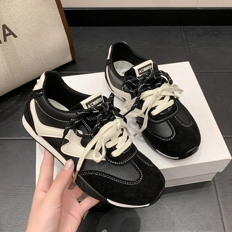 أحذية رياضية كاجوال للجري للياقة البدنية، أحذية رياضية نسائية عصرية قابلة للتنفس، أحذية رياضية مريحة مضادة للانزلاق للمشي في الهواء الطلق #4