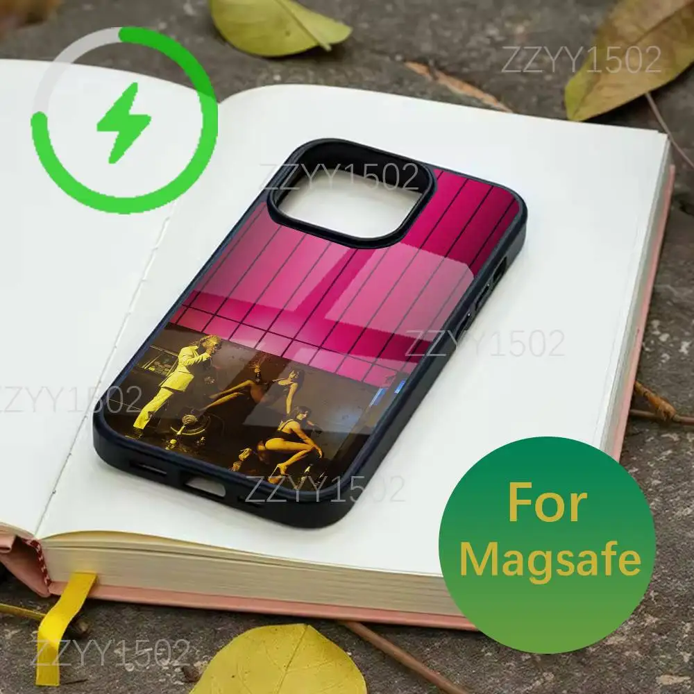 Jokair Jok Travolta 2025 coque de téléphone pour iPhone 17,16,15,14,13,12,11,Pro,Max,Plus,Mini,SE4,E Magsafe charge sans fil