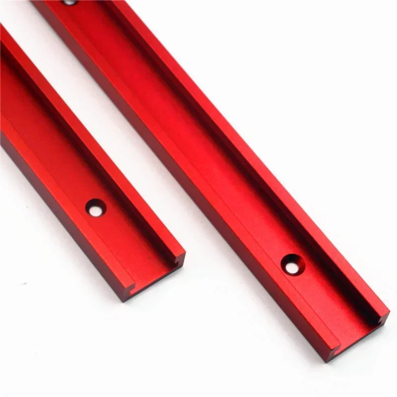 Ferramentas para trabalhar madeira diy, slot em t, mesa de roteador de serra de mesa, controle deslizante de barra de esquadria, gabarito de trilha de esquadria, liga de alumínio de 300mm t-trilhas slo