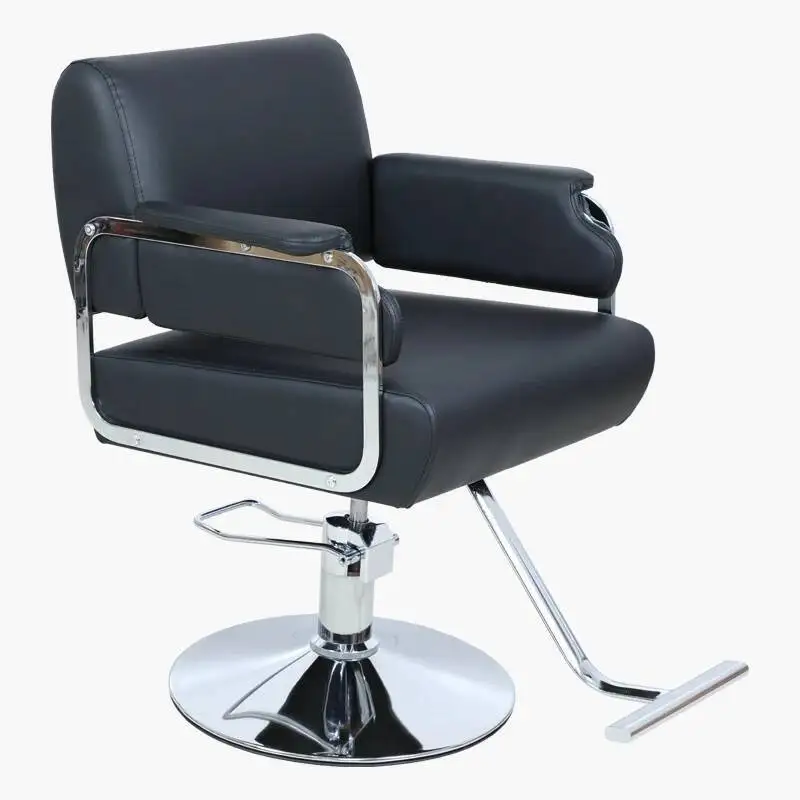 Pedicure Stylist Barber Chairs Swivel Footrest Luxury Vintage Rotating Chair Beauty Salon Cadeira Barber Equipment MQ50BC