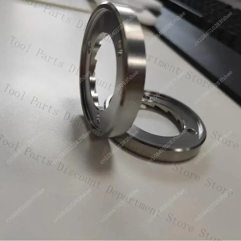 64Mm Coffee Bean Stainless Steel Accessories Flat Knife Grinding Disc (2Pcs Counterclockwise Tooth Pattern)