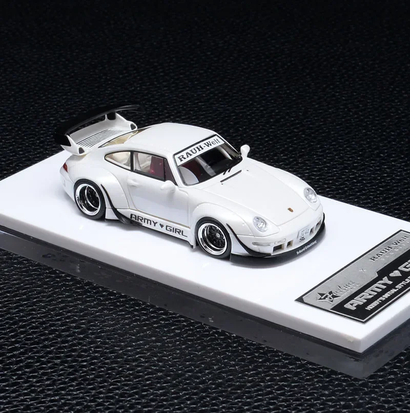 1:64 Porsche 993 RWB 964 Toyota 86 multi-color resin miniature simulation model, adult decoration, boys toys, children's gifts