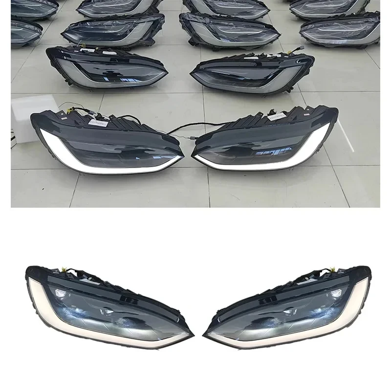 Factory direct sales For  Model X 2016-2021 New Front LED Headlights 12V 8000K 4000 Lm H7 for Retrofit/Upgrade -BDB