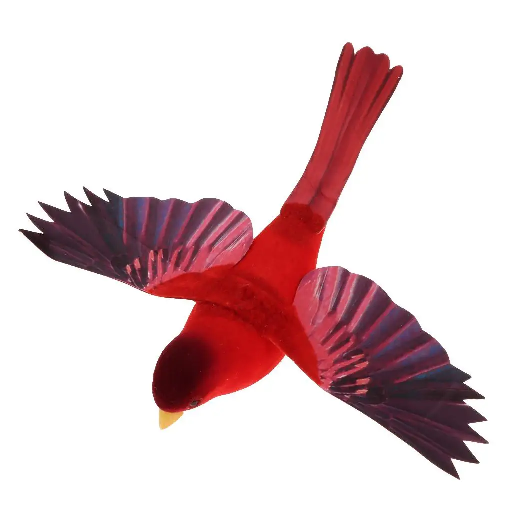 

Искусственные пернатые птицы ручной работы из пенопласта для флористических композиций, декора рождественской елки и поделок