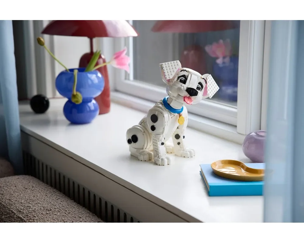 2025 Nieuwe 1722 STKS Cartoon 101 Dalmatiërs Puppy Model Bouwsteen Legoing 43269 Creatieve Assemblage Architectuur Speelgoed Gift