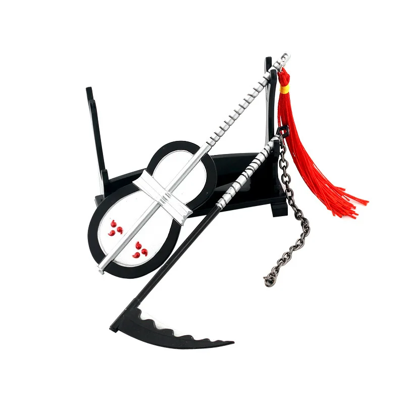 Brdwn Madara Gunbai Uchiwa Uchiha War Fan Kama Death Scythe 16cm/6.3in'' Cosplay Schwertmodell Schlüsselanhänger – Detail 12