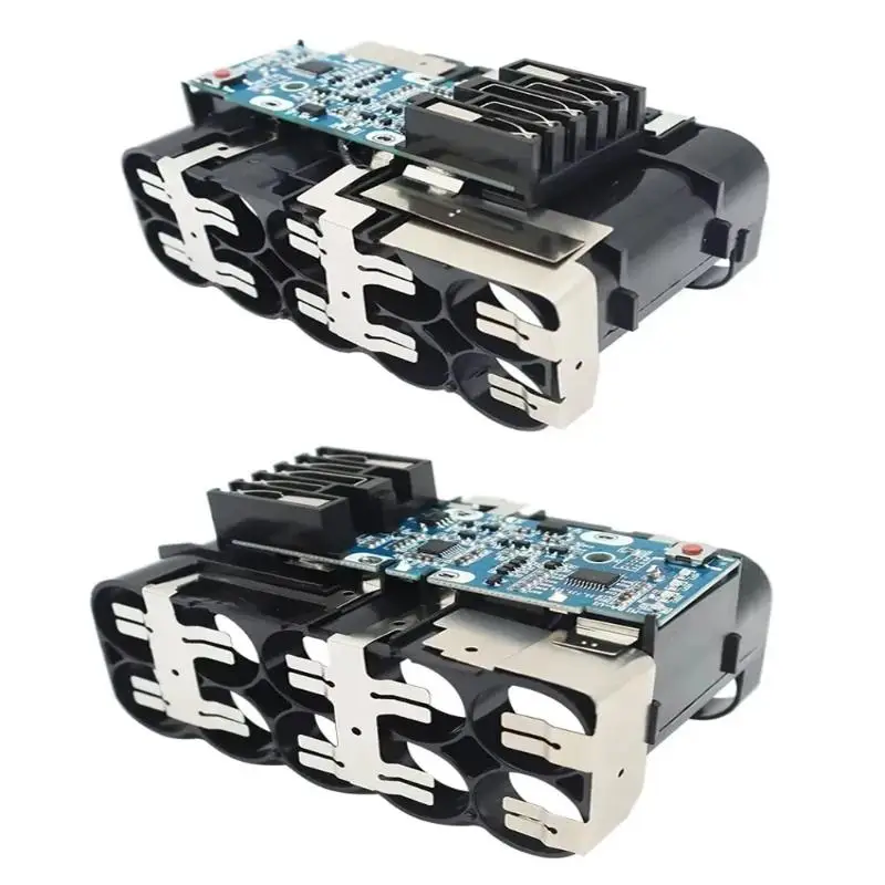 Confezione alloggiamento batteria al litio 18V per custodia batteria agli ioni di litio M18 10 X 18650 accessori fai da te in nichel