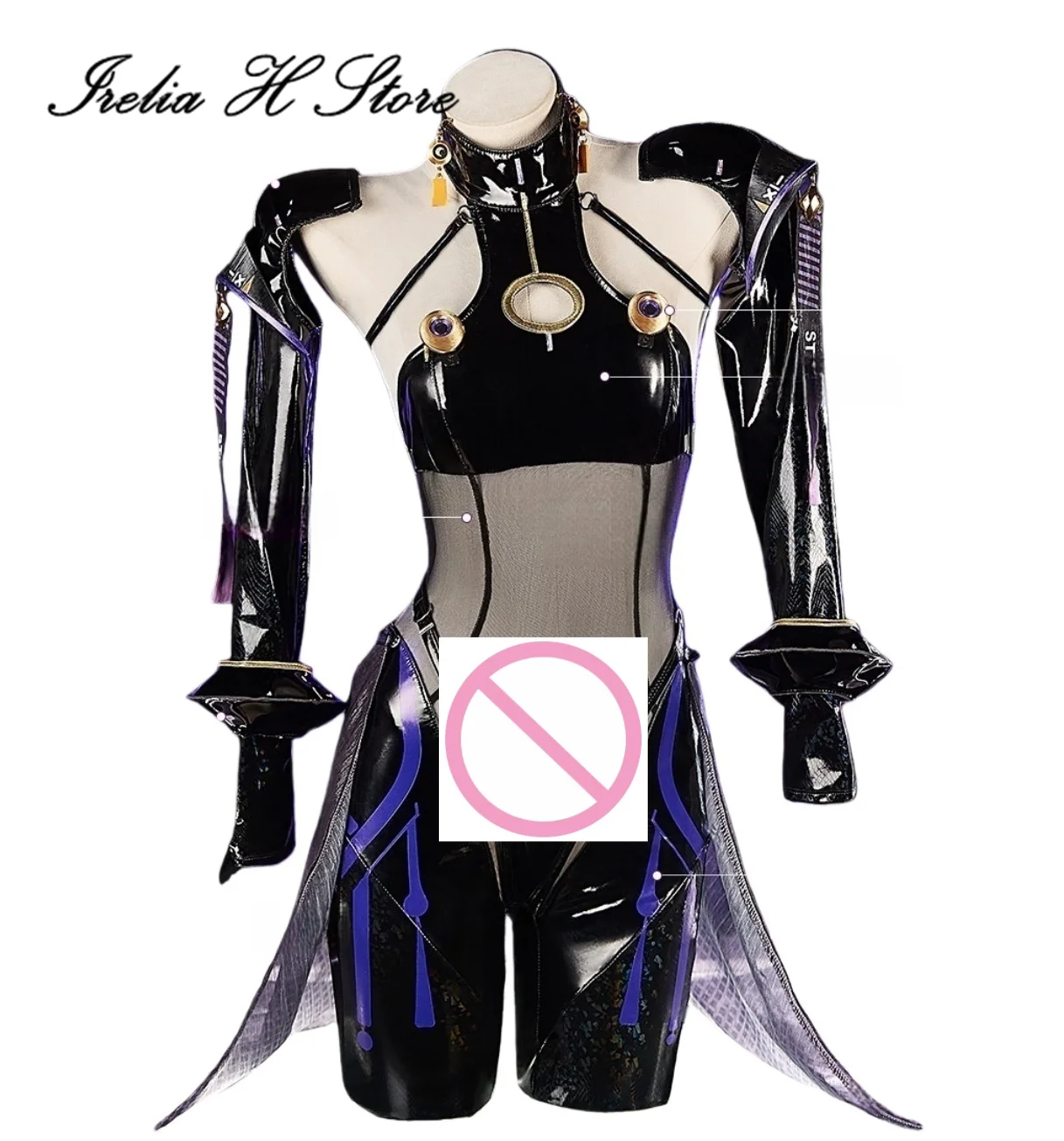 

Irelia H Store Anime ni cos kke Endless Cosplay Costumes Endless Sexy Jumpsuit Halloween Costumes For women
