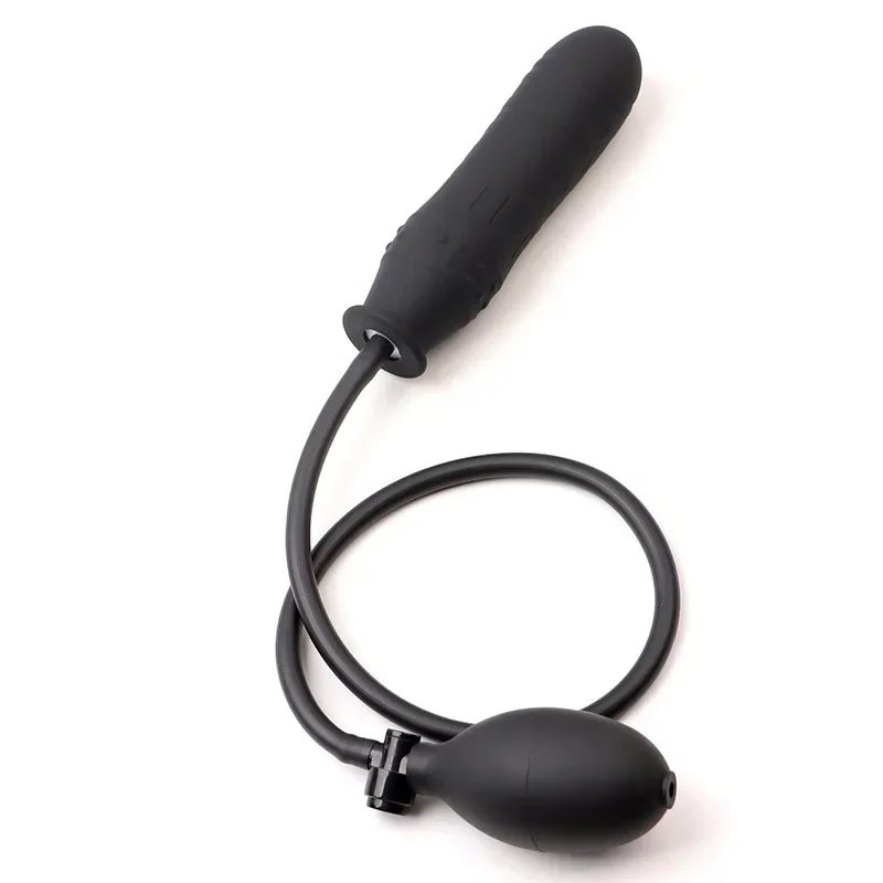 18+ Unisex Couples Inflatable Anal Plug - Butt/Vaginal Dilator Dildo, Erotic Bondage Play Tool Adult Products Sex Toy