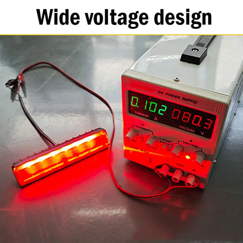 

18W Red Forklift Warning Light Bar 6LED Bright Safety Light for Forklift Tractor Heavy Equipment Warehouse Safety Work Light