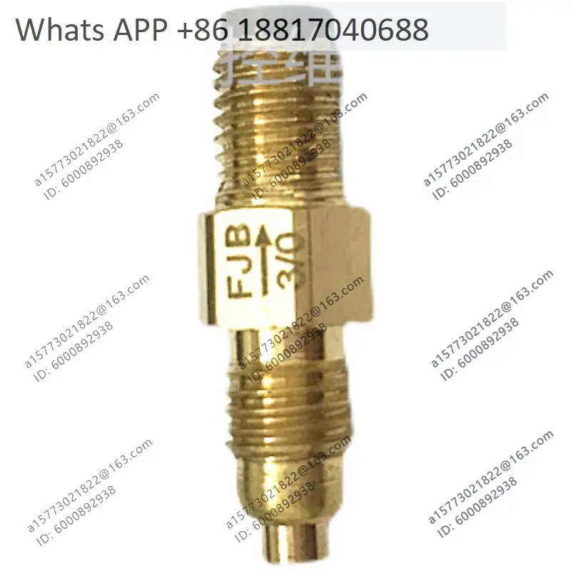 

Oil shaft check valve FJB.3/0 flow valve 58-4000 YouTube connector
