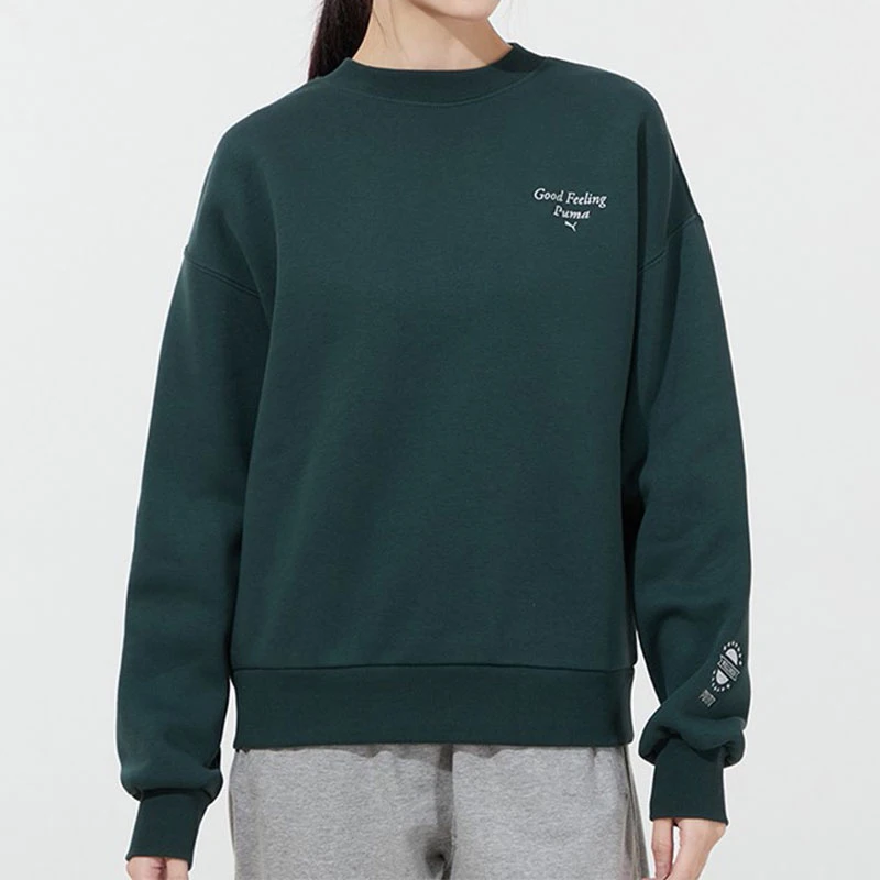 

Puma Authentic Winter Women's Warm Pullover Casual Knit Sports Hoodie 534398-80