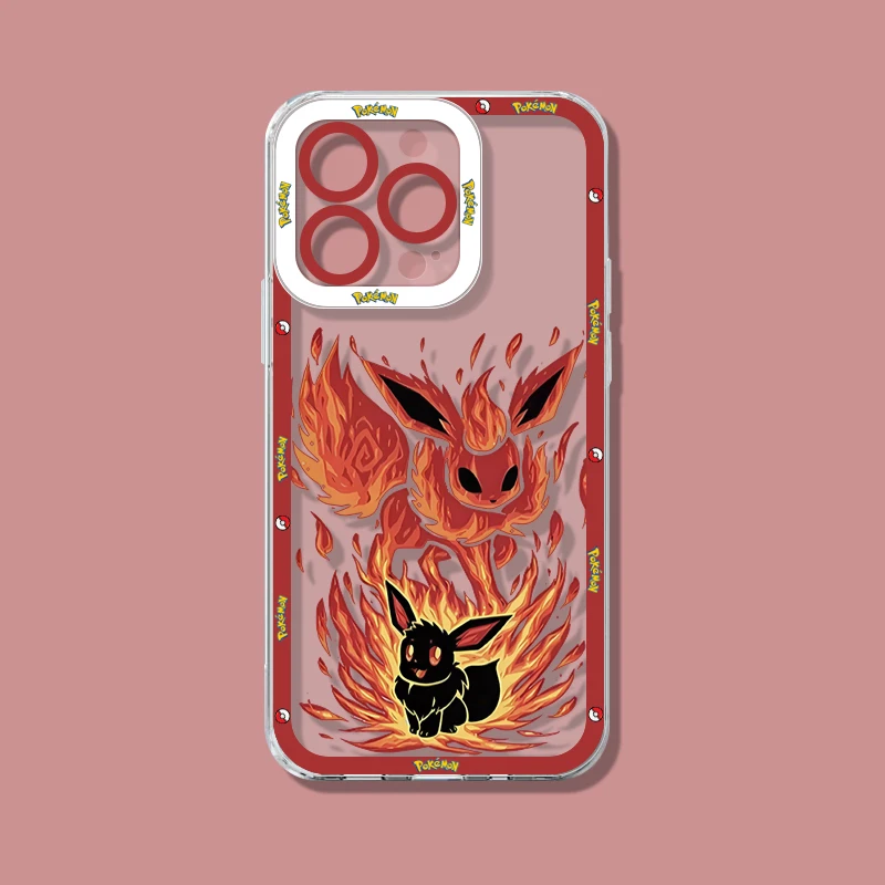 Anime CUTE Pokémon EEVEE Evolution Case for Xiaomi POCO X8 Pro Max X7 X6 Neo X5 X3 F8 F7 Ultra F6 F5 F3 M8 M7 4G M6 PRO 5G M5S view 5