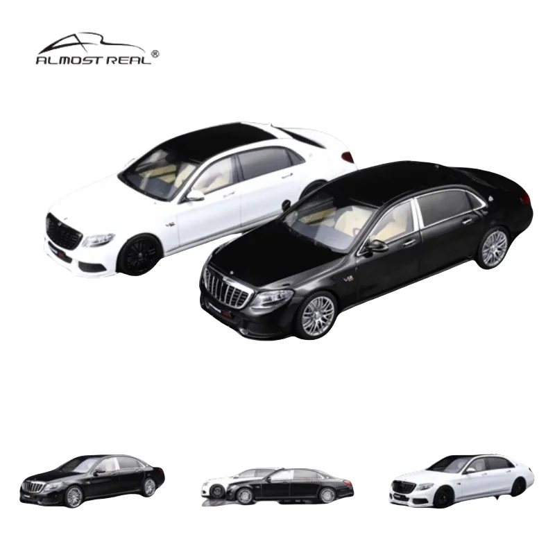 

1:43 Mercedes-Benz S-Class brabus 900 alloy simulation model, children's collection of decorative toys, gifts for children.