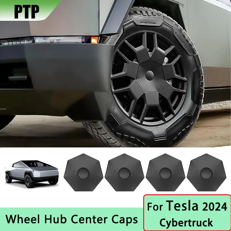 

Колпачки для ступицы колеса Tesla Cybertruck 2024, 4 шт.