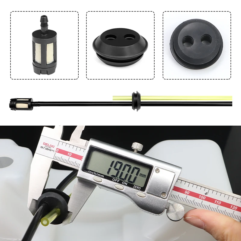 Kit de filtros de combustible con manguera universal para motosierra - imagen 5