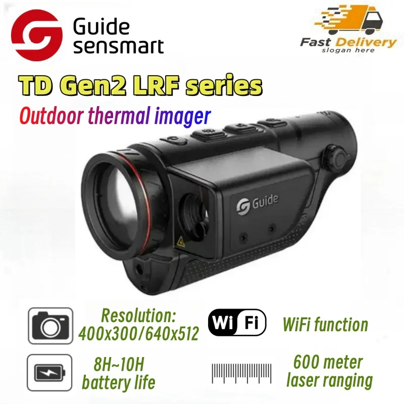 Guide TD411LRF TD421LRF TD431LRF TD6311LRF Thermal Imagery w/ range finder wifi 4 images Thermal Vision Monocular trail camera