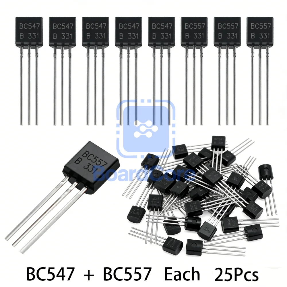 50PCS BC547+BC557 E…