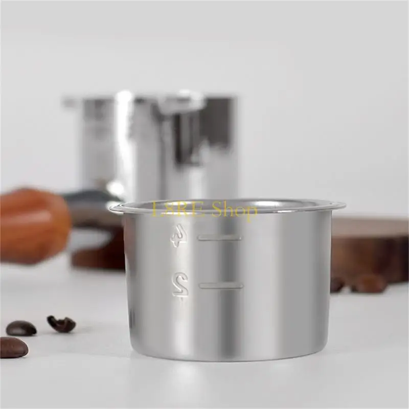 l8re 51mm portafilter قاع مع 4 أكواب مرشح سلة الإسبريسو آلة portafilter ل EC9335/9665/9155 صانع القهوة