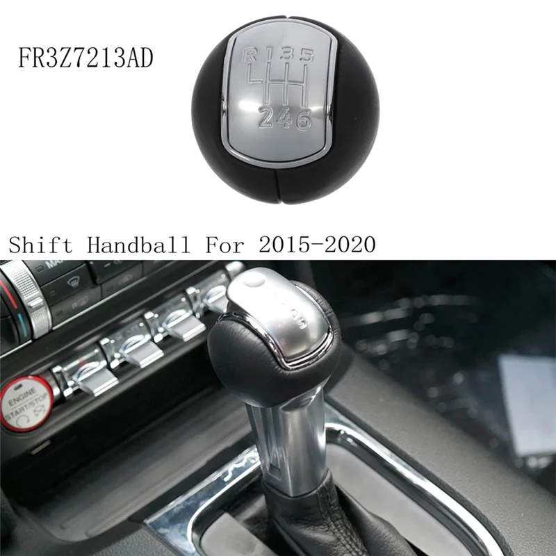 

Universall Transmission Gear Shift Ball Knob FR3Z7213AD For Ford Mustang 2015-2020 Car Shift Handball