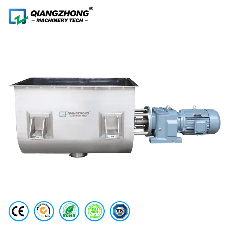 آلة لصق حبيبات المسحوق الرطب الجاف، خزان الشريط الأفقي، خلاط مجداف، خلاط خلط المزج