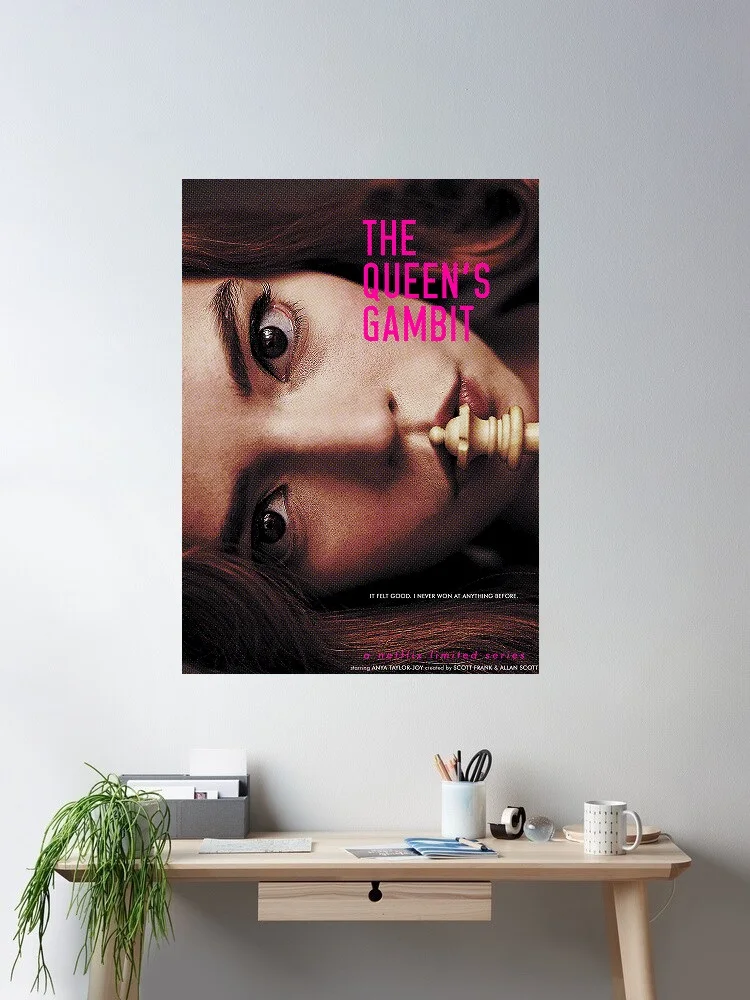 The Queen’s Gambit,Art Picture Print Silk Poster Home Wall Decor